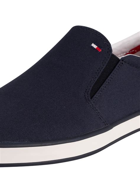 tommy hilfiger slip ons